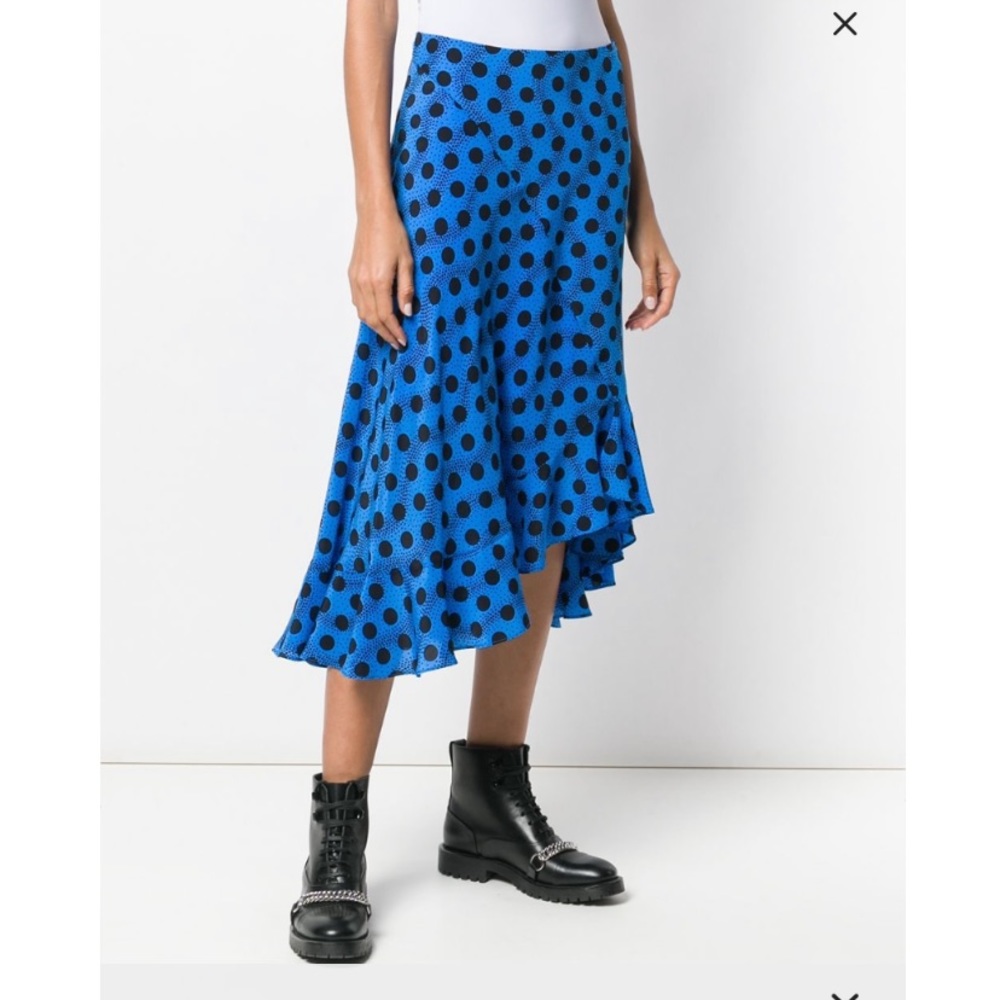 NWT Kenzo silk dotted midi skirt brand new